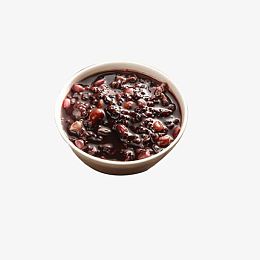黑米红豆粥