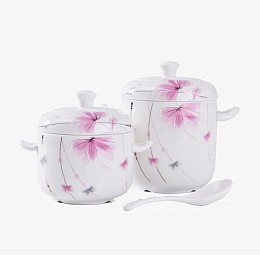 炖盅陶瓷带盖陶瓷炖盅