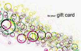 现代礼品卡模板矢量素材