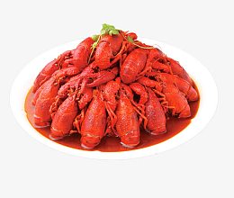 一盘小龙虾
