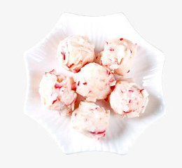 盘里的龙虾球