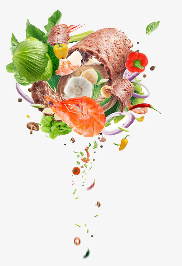 生鲜创意食材素材免费下载_觅元素
