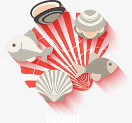 矢量海鲜素材