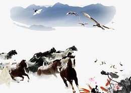 万马奔腾图