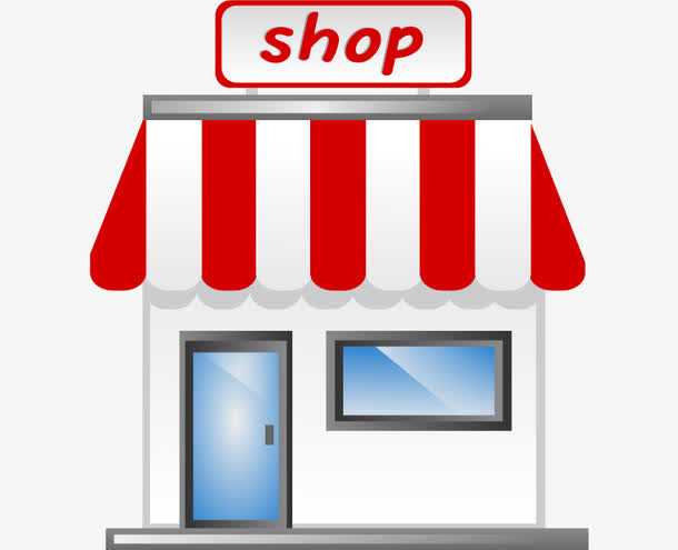 商店门口