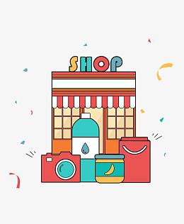 手绘商店