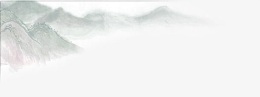 中国风水墨画山