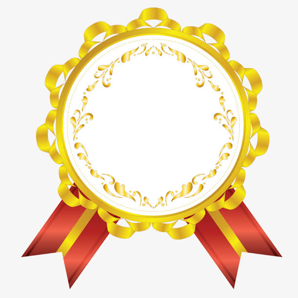 金色丝带素材免费下载_觅元素