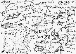 数学元素底纹花纹矢量图