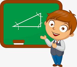 矢量教数学题的男孩