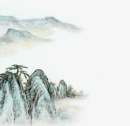 水墨绿水青山