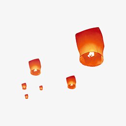 放天灯效果图