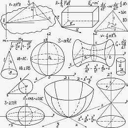 漂浮数学函数图像