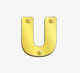 英文字金色的字母