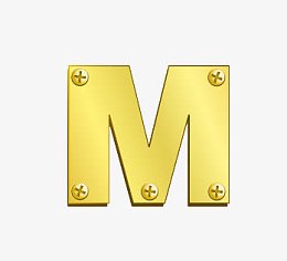 英文字金色的字母