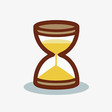 矢量沙漏倒计时素材