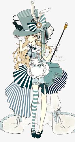 卡通女孩