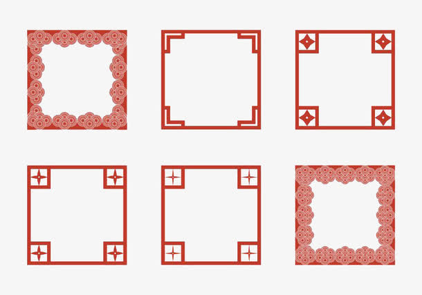 日本边境矢量插图边框免抠素材免费下载_觅元素51yuansu.com