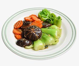 香菇炒青菜