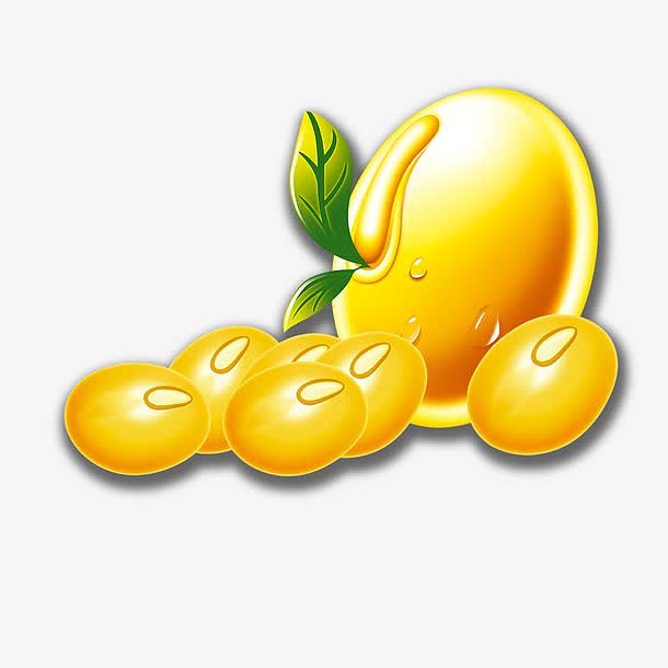 黄色豆子