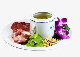 凉瓜黄豆炖排骨