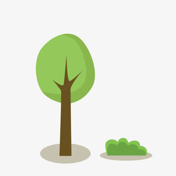 卡通树木免抠素材免费下载_觅元素51yuansu.com