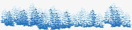 冬季雪松矢量