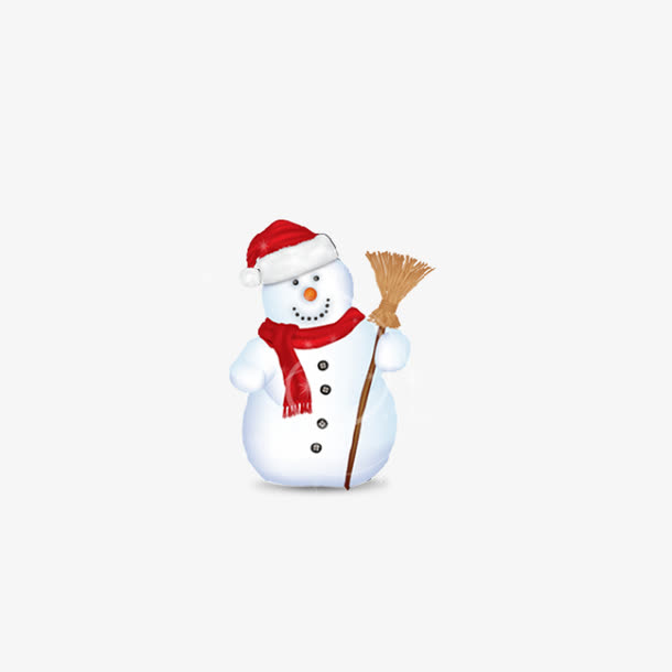 雪人免抠素材免费下载_觅元素51yuansu.com