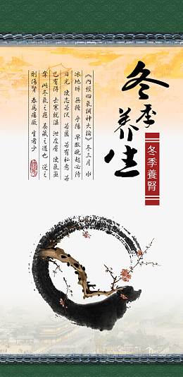 四季养生图