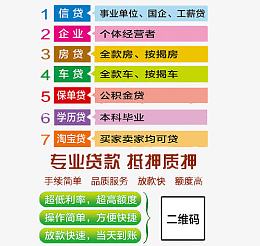 专业贷款抵押