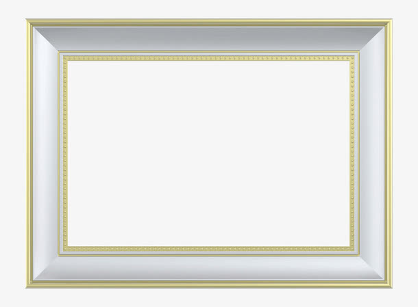 白银黄金矩形框素材免费下载_觅元素