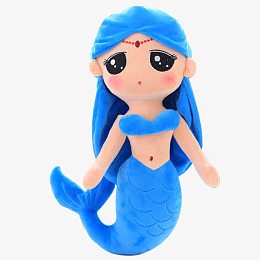 可爱美女鱼娃娃实物图