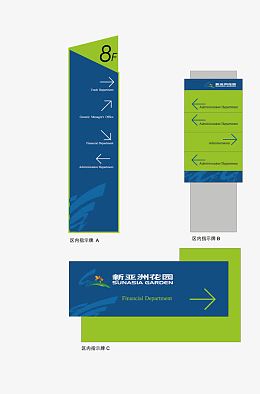 公司总导视牌