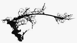 水墨梅花