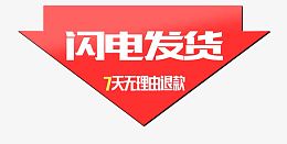 红底闪电发货箭头图标