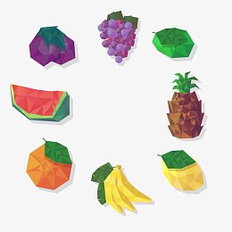 矢量 创意水果
