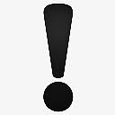 惊叹号符号 icon