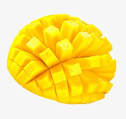 菠萝芒果水果切片