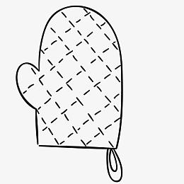 简笔画 厨房用品 果蔬 餐具 