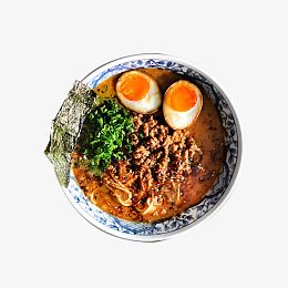 鸡蛋炸酱面