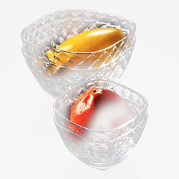 无铅水晶玻璃甜品碗
