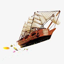 创意帆船未来海世界免费下载