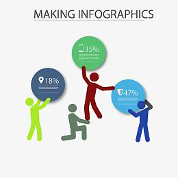商务营销信息图矢量素材