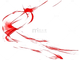 红色线条丝绸