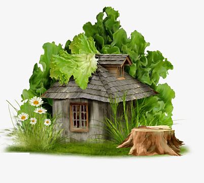 森林里的小木屋