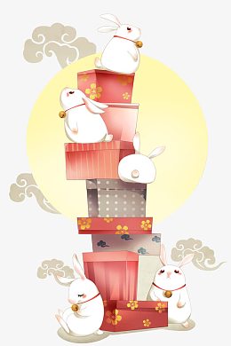 中秋玉兔献礼