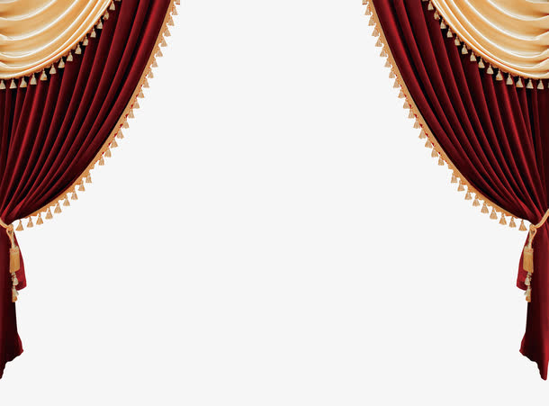 舞台帷幕免抠素材免费下载_觅元素51yuansu.com