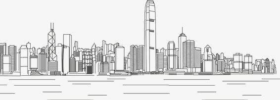 香港轮廓图简笔图片