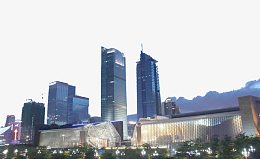 深圳市民中心夜景