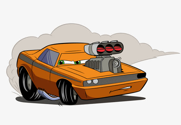卡通汽车素材免费下载_觅元素